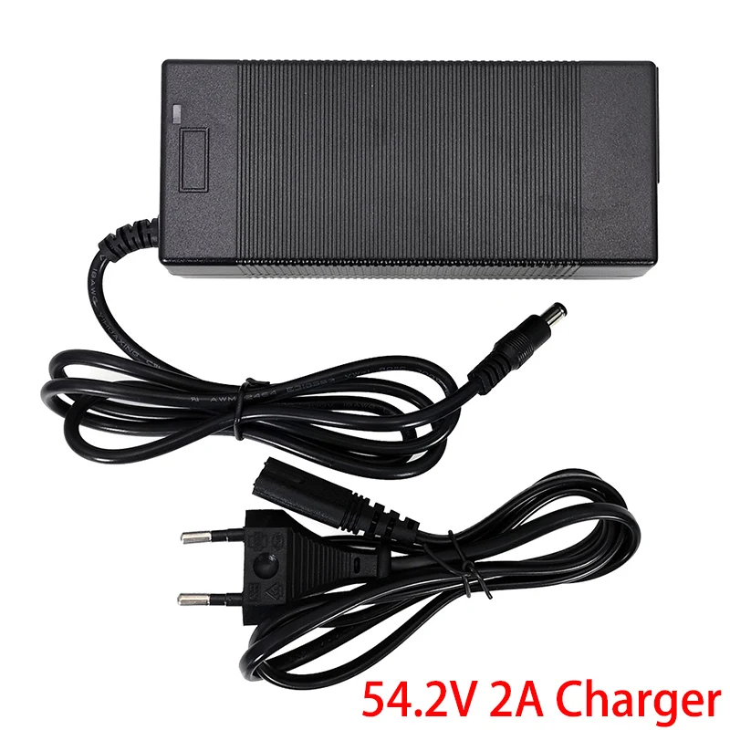 

48V 2A 13S bike modification/electric/scooter lithium battery charger 36V 2A 10S Polymer lithium battery charger