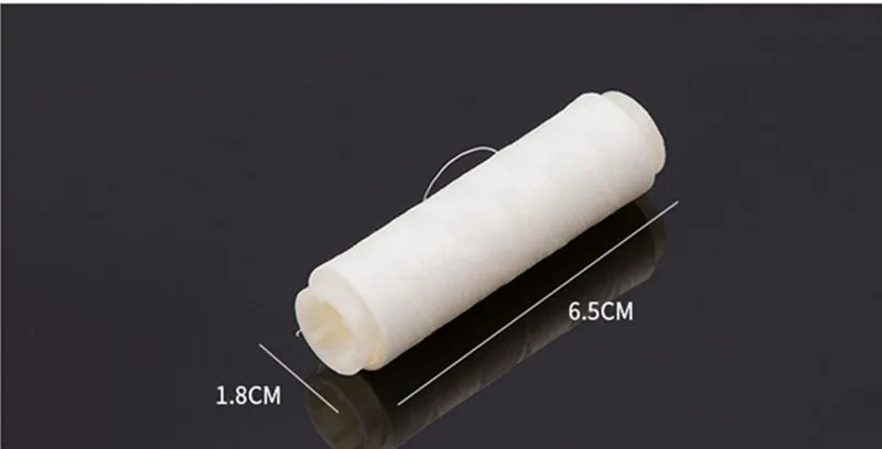 Highly Elastic Abrasion Resistant Fishing Rubber Line 200M Powerful White Rubber Fishing Wire Line Fishing Accessories (5)