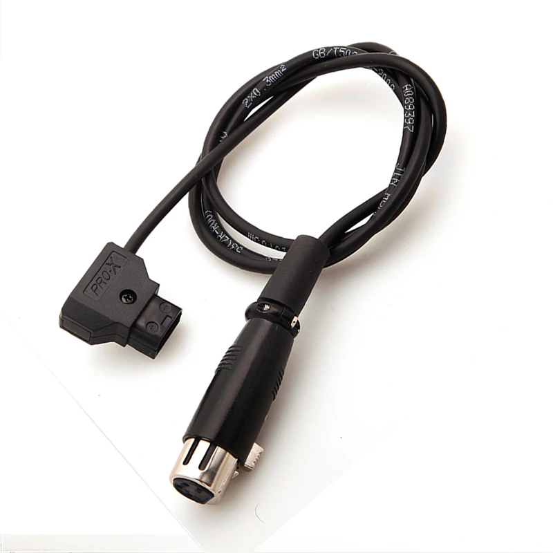 

D-Tap Male to Female 4-Pin XLR Cable for Power Supply Battery Adapter 1M WY11