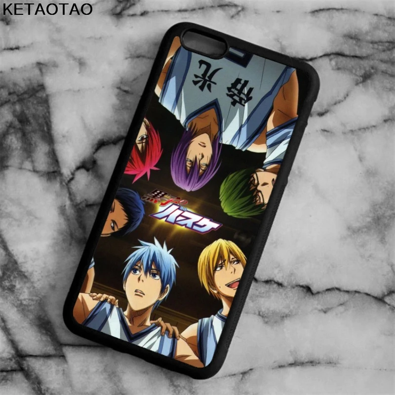 KETAOTAO Kuroko no basket anime manga Phone Cases for iPhone 4S 5S 6 6S