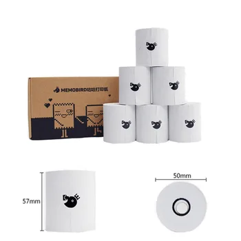

High quality MEMOBIRD photo printer thermal printer Paper 57 * 50mm printing paper NOT Included bisphenol A