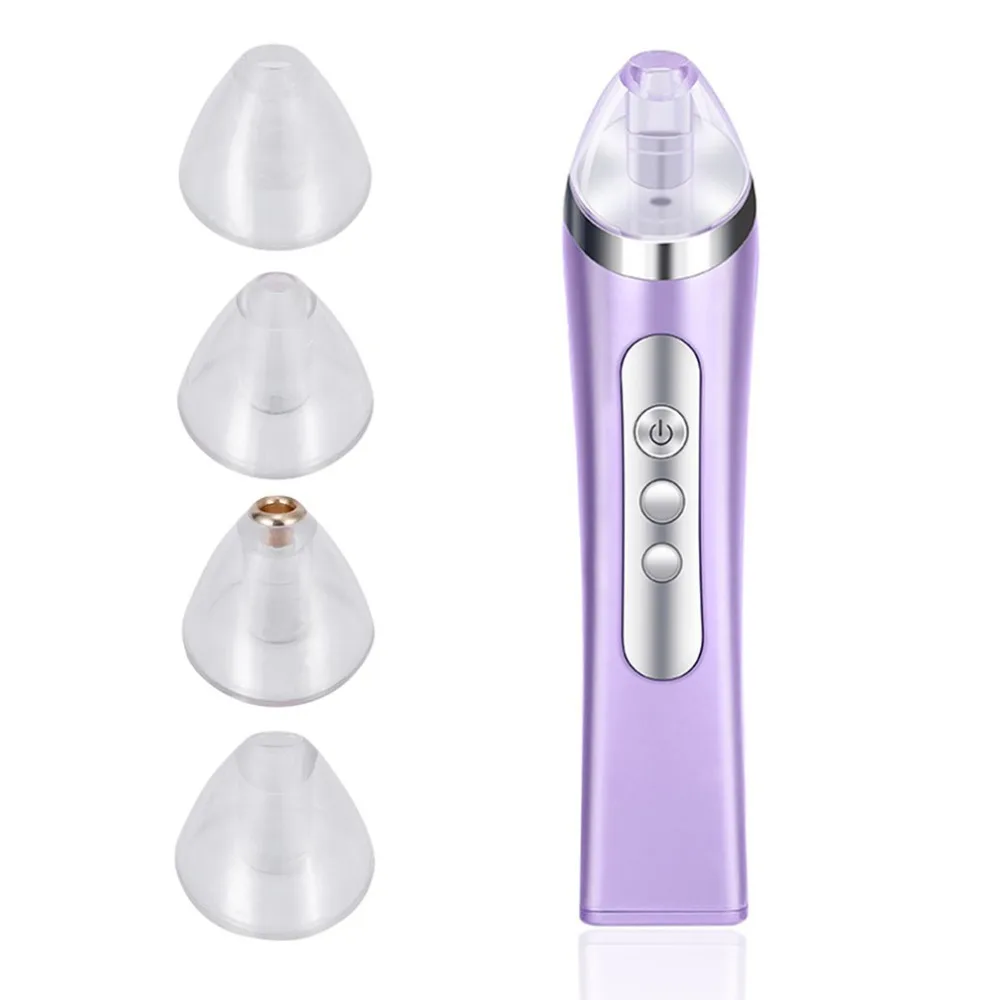 Pro USB Charging Household Use Blackhead Vacuum Suction Cleaner Electric Face Skin Tightening Lifting Blackhead Remover