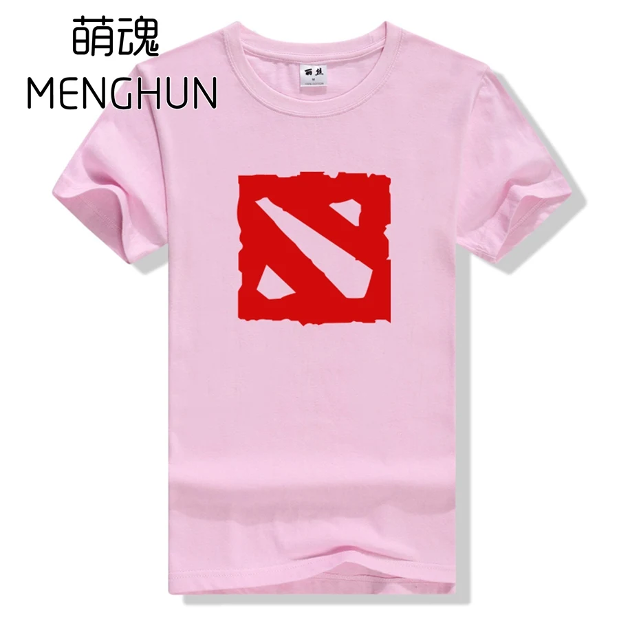  Cool Dota fans gamers t shirt men's cotton tee shrits for Dota players PC game concept t shirt AC57