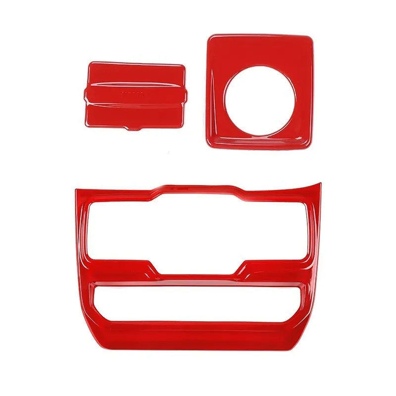 MOPAI Автомобильная оконная Кнопка панель управления прикуриватель USB украшение для розетки наклейка для Jeep Wrangler JL+ автомобильные аксессуары - Название цвета: red