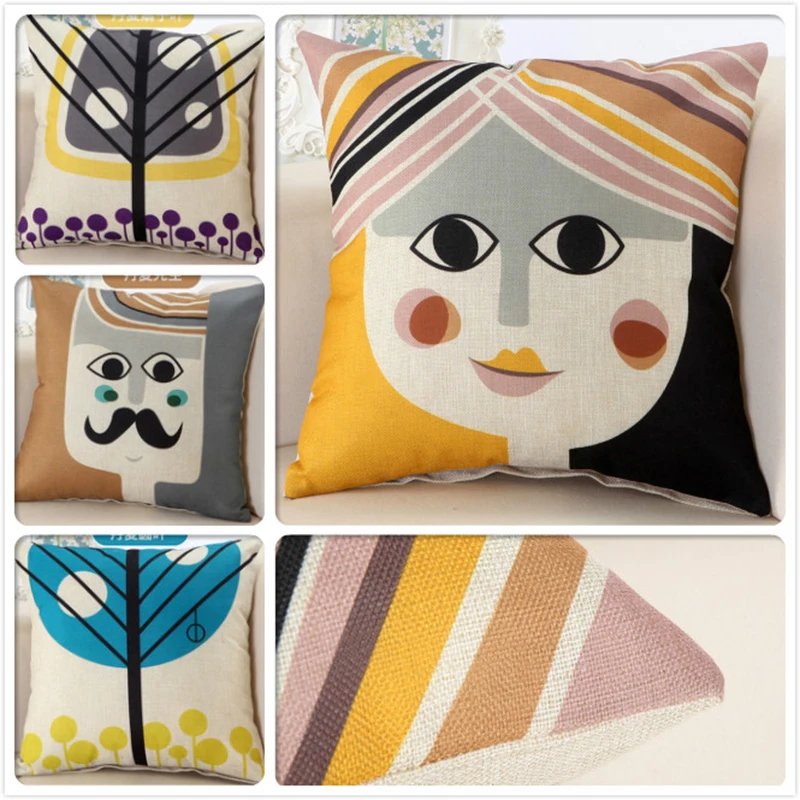 18*18 بوصة الدنمارك صورة الكرتون طباعة غطاء وسادة 45*45 سنتيمتر المنزل مكتب الديكورات سرير المخدة أريكة المقعد الخلفي قطني وسادة حالة 18*18 بوصة الدنمارك صورة الكرتون طباعة غطاء وسادة 45*45 سنتيمتر المنزل مكتب الديكورات سرير المخدة أريكة المقعد الخلفي قطني وسادة حالة