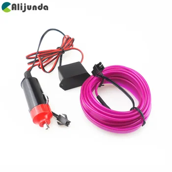 

3M car design DIY EL cold line flexible decoration mold Romantic atmosphere Light Trim strips for Toyota Camry Corolla RAV4