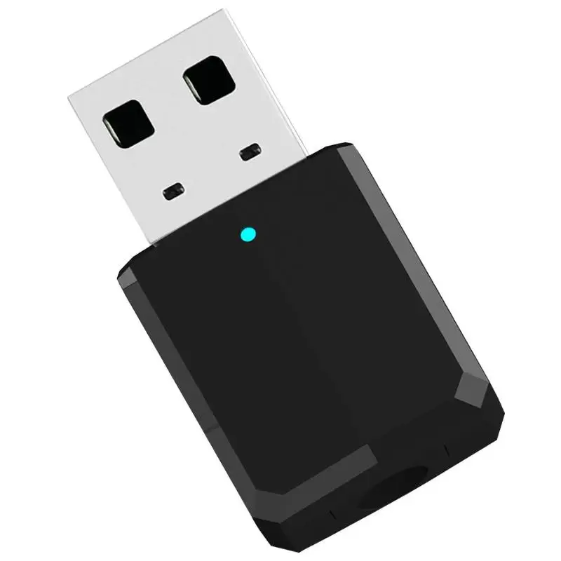 USB Bluetooth адаптер 5,0 музыкальный приемник передатчик для автомобиля ПК ТВ