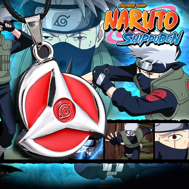 akatsuki itachi uchiha sharingan kakashi pendant necklace anime