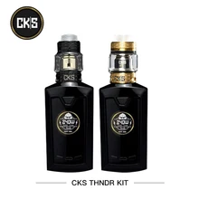 CKS thndr 240W Starter Kit с 6 мл болт майка в сеточку VO Чипсет выходы Поддержка 18650/20700/21700 Батарея испаритель Vape