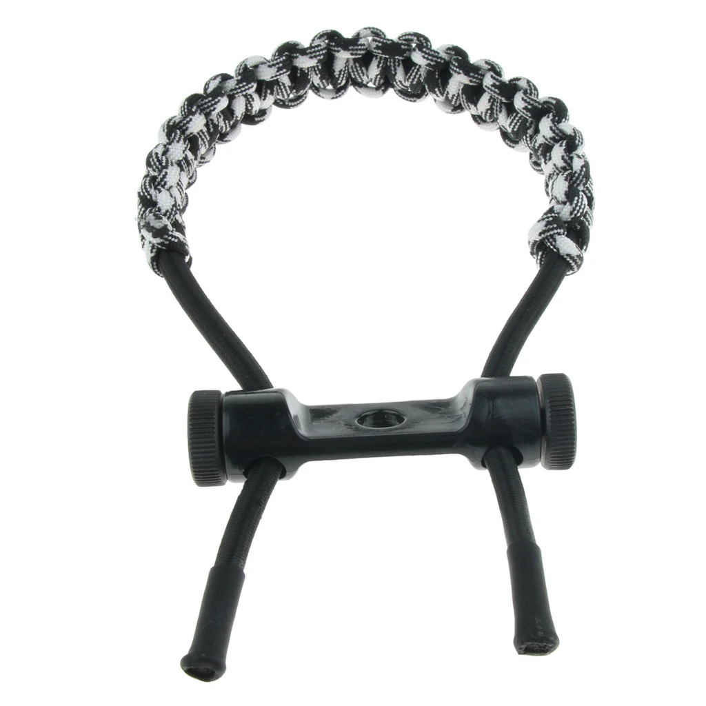 Bow Archery Wrist Sling Paracord Cord Survival Hunting Shooting Wrist Strap Compound Bow Wrist Sling Archery Wrist Sling