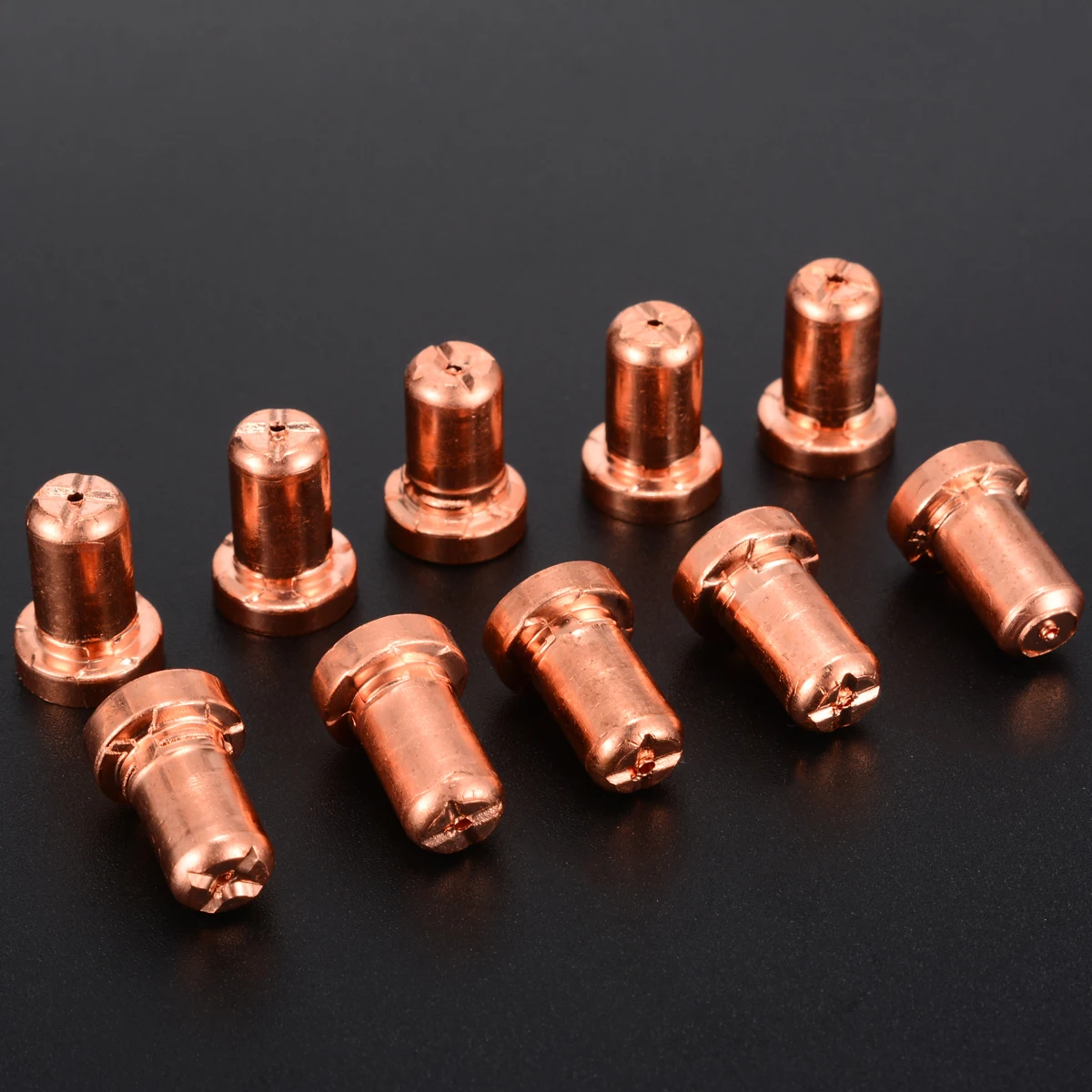 30pcs Thermal Plasma Cutting Consumables Spare Parts Kit Mayitr Plasma Cutter Electrodes Tip For BPS40 CUT30/40/50 CT416/520