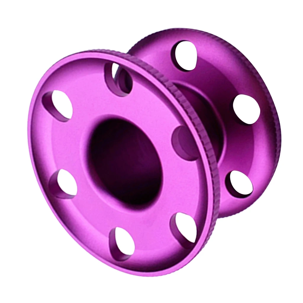 Durable Aluminum Scuba Diving Dive Finger Spool Snorkeling Guide Line Reel for Underwater Sports Accessories 