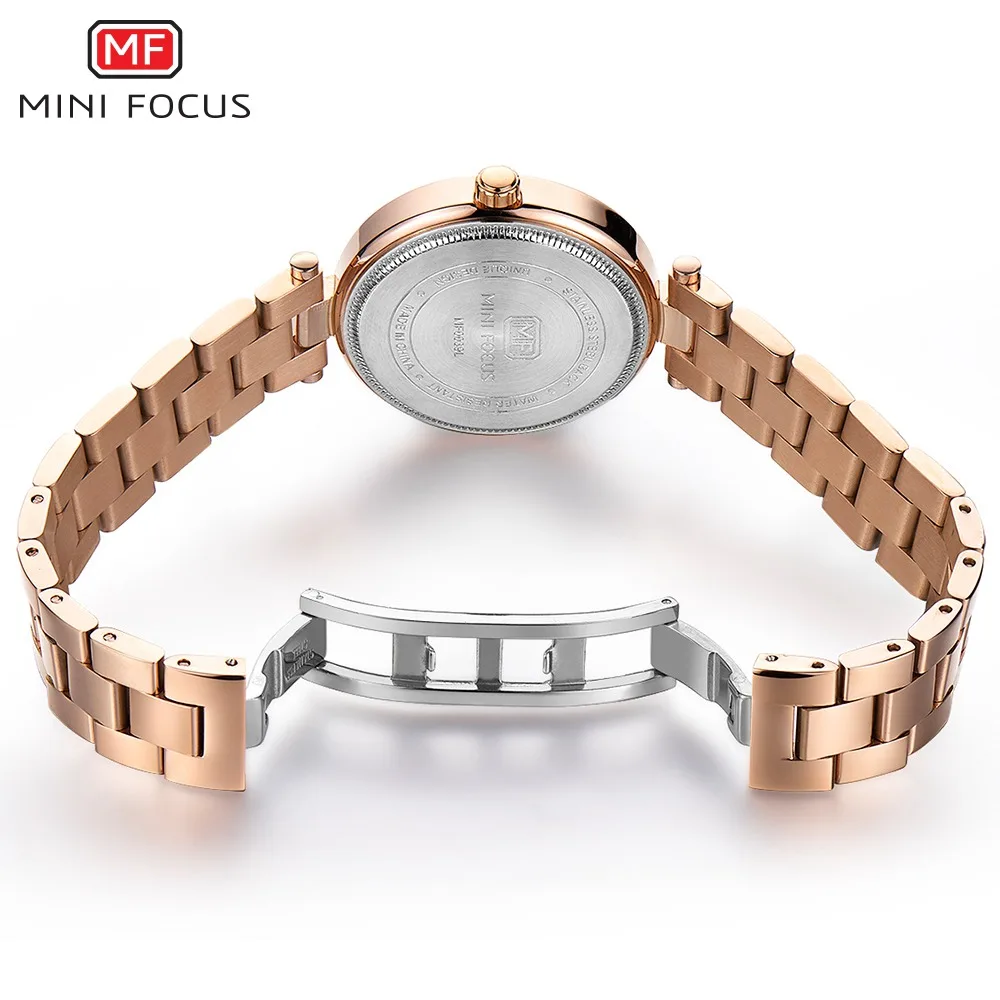 MINI FOCUS New 2018 Top Fashion Ladies Dress Quartz Watch Famous Brand Women Watches Female Clock Montre Femme Relogio Feminino