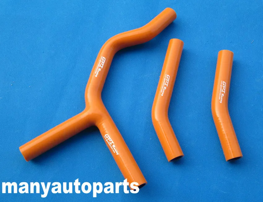 Силиконовый шланг радиатора для KTM 125/200/250/300 EXC/XC/SX/SXS 2003-2006 Оранжевый 2004 2005 |