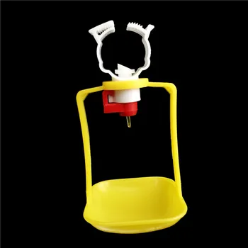 

10 Sets Newest Chicken Water Cups Quail Birds Poultry 360 degrees Ball drinking Link 25 mm Pipe Snap Drinking Water System