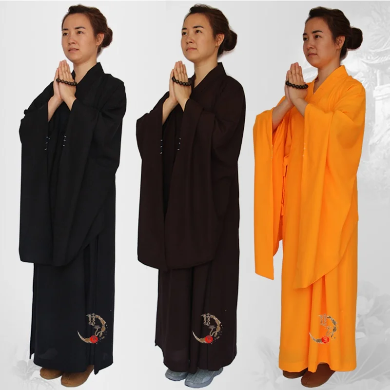 Женская буддийская одежда женская для медитации модель AA878|monks clothing|shaolin monk