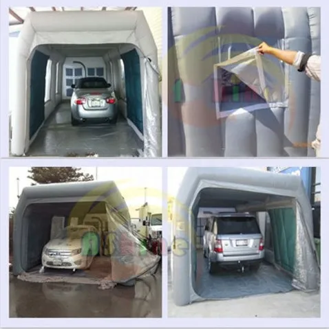 

8meter by 5meter Tent Type inflatable paint booth, inflatable spray paint booth for sale, factory price
