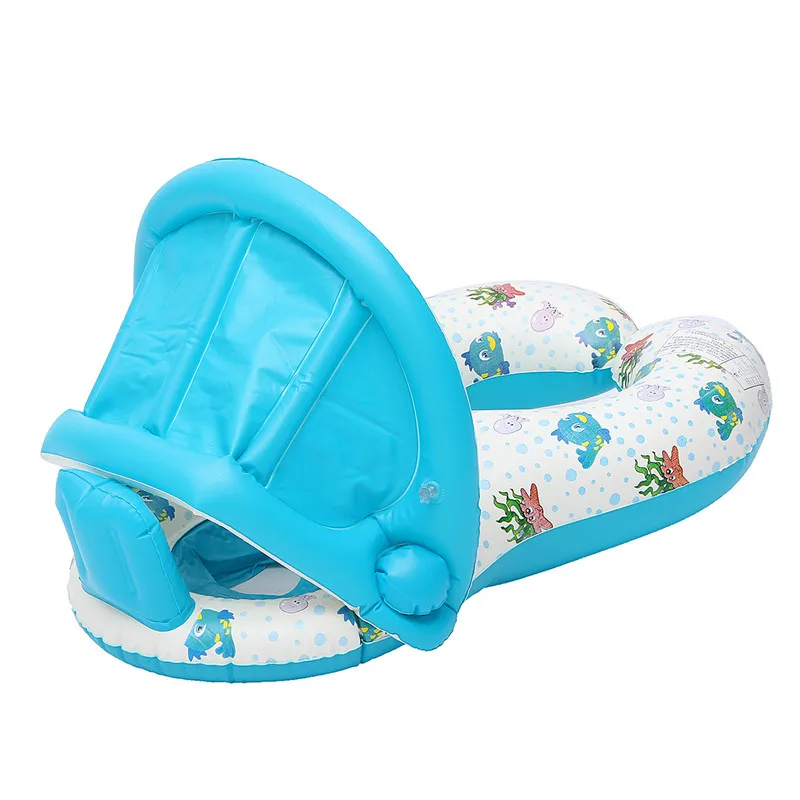 Baby-Pool-Float-Swimming-Neck-Ring-With-Subshade-Mother-And-Children-Swim-Circle-Inflatable-Safety-Swimming (1)