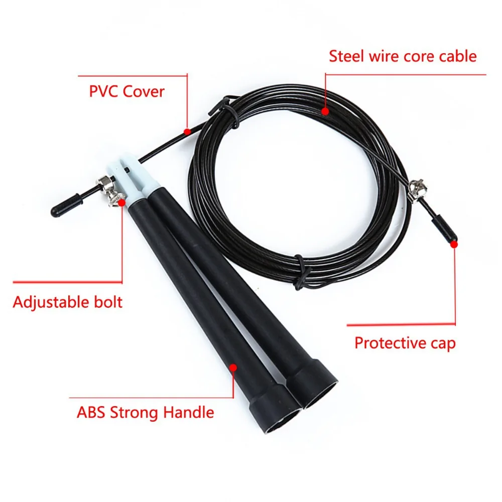 NEW-Steel-Wire-Skipping-Skip-Adjustable-Jump-Rope-Crossfit-Fitnesss-Equimpment-Exercise-Workout-3-Meters (3)