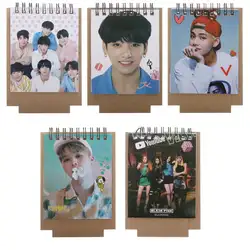 Kpop BTS Love Yourself 2019 Мини Настольный календарь JUNGKOOK V фото картина армия подарок