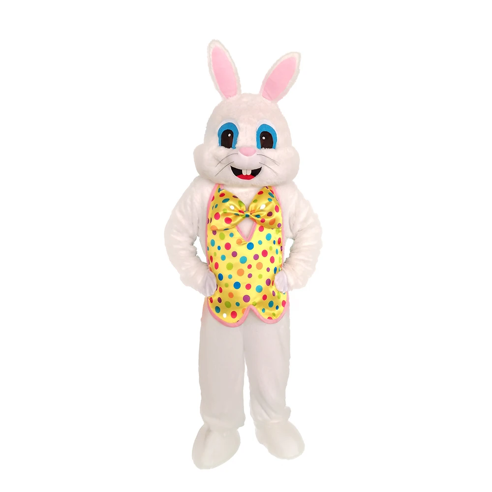 

Adult Bunny Mascot Costume Easter Rabbit Fancy Dress Outfit