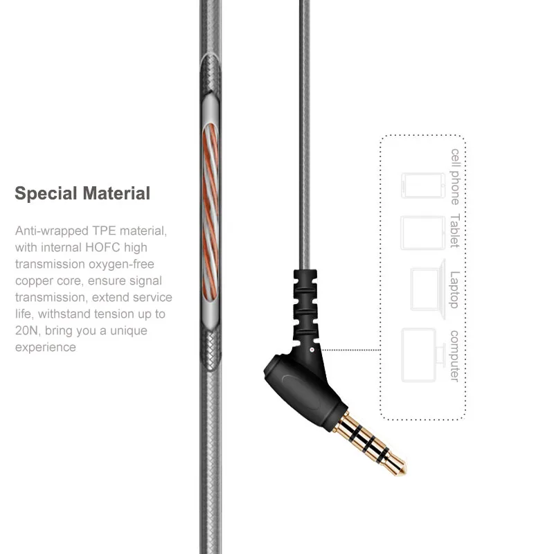 Новые наушники DM7 auriculares fone de ouvido специальное издание позолоченный корпус