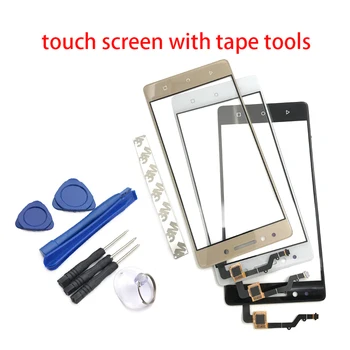 

Mobile TouchScree Compatible For Lenovo K8 note Touch Screen Glass Front Outer Glass Lens Sensor + Adhesive tools