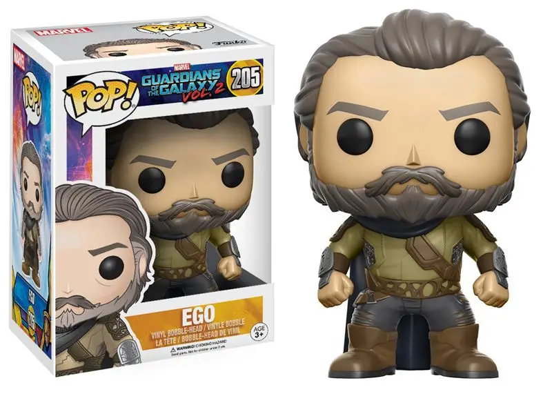 Официальный Funko pop Marvel: стражи галактики 2-Ego виниловые Фигурки Коллекционная