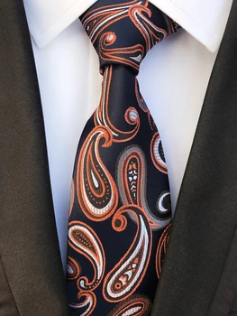 

8CM Luxury Men Formal Tie Popular Woven Silk Necktie for Man Accessories