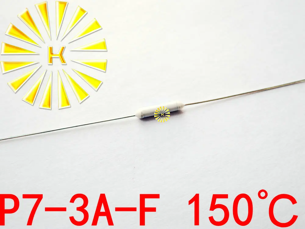 100% Original P7-3A-F 150 degree Thermal-Links 3A 250V Resistance Temperature Fuse x 500PCS | Обустройство дома