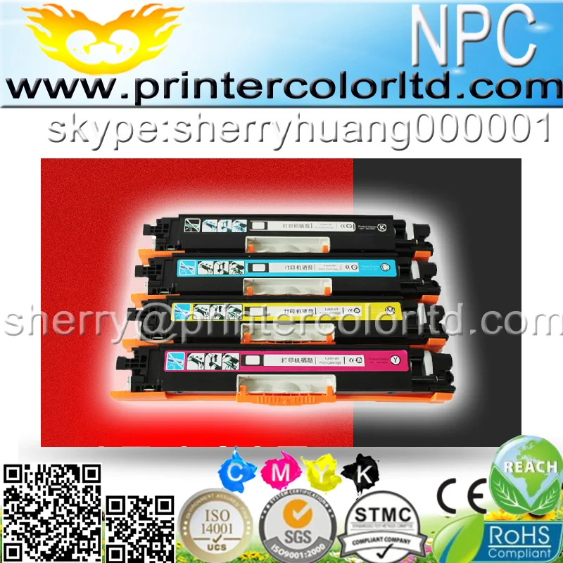 CF350A CF351A CF352A CF353A 130A совместимый цветной тонер картридж для принтера HP LaserJet MFP M176n