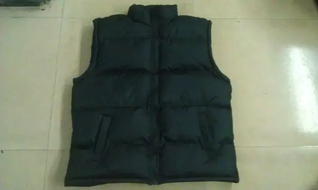 New Hot 2014 Spring and Winter Vest 100% Polyester Made by Draw texturing yarn With PVC Coating Plus Size | Мужская одежда
