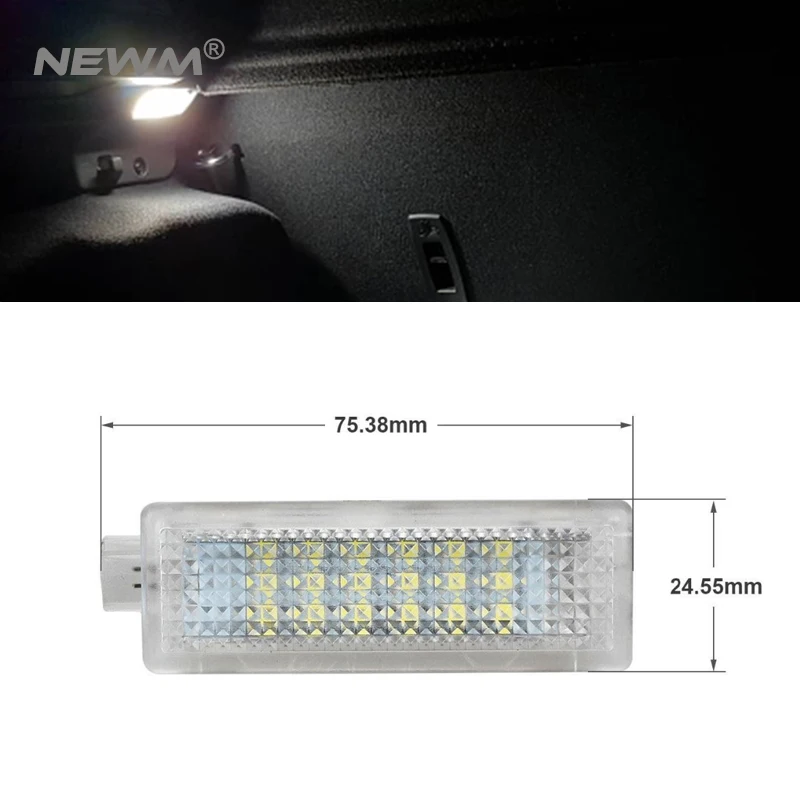 2 шт. ошибок светодиодный вежливость Footwell под дверью светильник для BMW E60 E87 E70 E90 E92 E63 E65 E85 M3 мини Z4 R50 R52 R53
