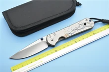 XS EDC Flying Titanium Alloy Handle D2 Steel Blade Open Camping Survival Outdoor Hunting EDC Tool