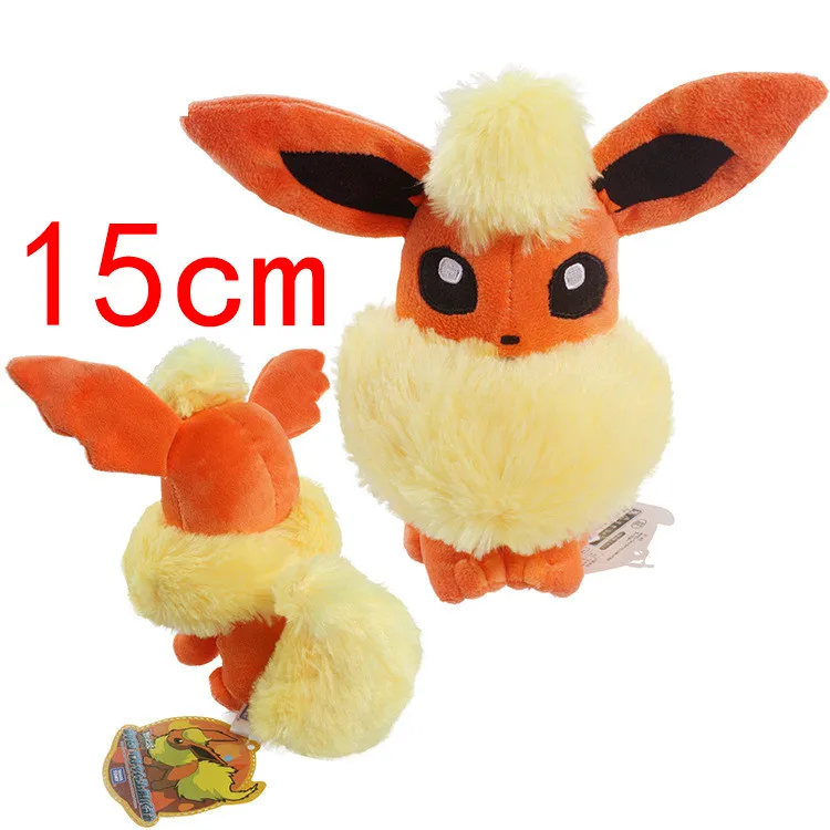 Pikachued Eevee Yokai Eevee Go плюшевые мягкие игрушки чучело привлекательная кукла подарок для детей - Цвет: Серый