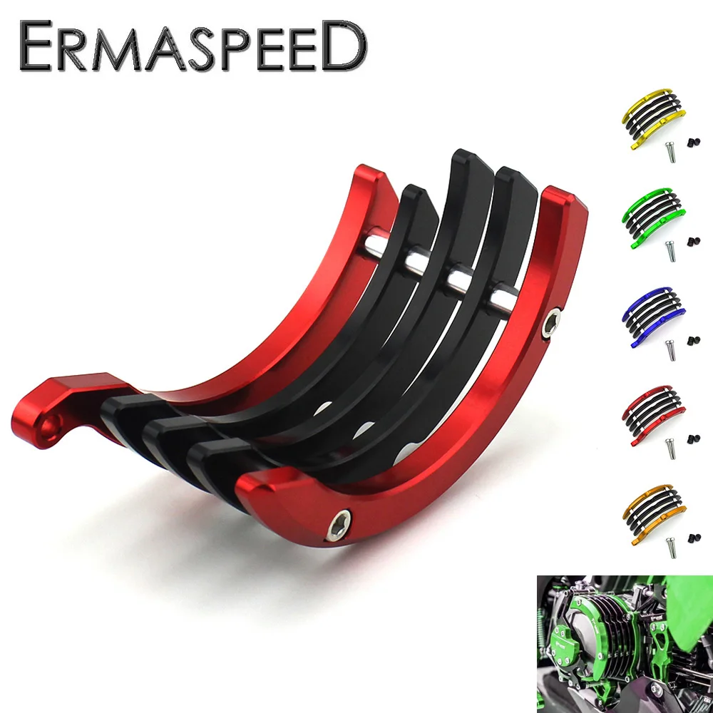 

CNC Aluminum Motorcycle Engine Guard Side Protector Cover Kits for Kawasaki Z125 Z 125 Pro Mini Motor Green Blue Red Gold Orange