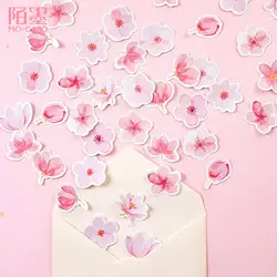 46 шт./кор. kawaii cherry blossom бумажный наклейки самостоятельное украшение Наклейки для дневника фото альбом Скрапбукинг планировщик наклейки