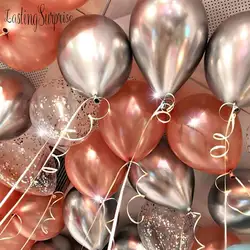 1 шт. конфетти воздушный шар металлические баллоны день Святого Валентина День рождения украшения для взрослых воздушные шары San Valentin Decoracion