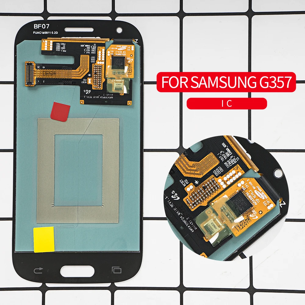 OTMIL AMOLED 4.3'' For Samsung Galaxy Ace 4 LCD Display Touch Screen Assembly Digitizer For Samsung Ace 4 SM-G357 G357FZ LCD