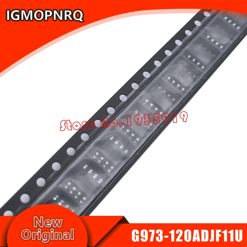 10 шт./лот G973-120ADJF11U G973-120 973-120 лапками углублением SOP-8