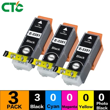 

3 balck 33XL Compatible ink cartridge for XP530 XP630 XP830 XP635 XP540 XP640 XP645 xp900 T3351.T3361-T3364 for Europe printer