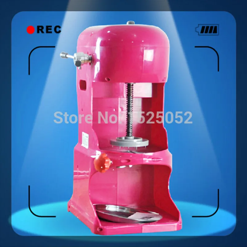 

Ice shaving machine for bar