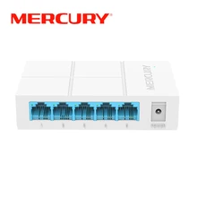 MERCURY S105M 5 Порты и разъёмы RJ45 10/100 Мбит сетевой коммутатор для рабочего стола