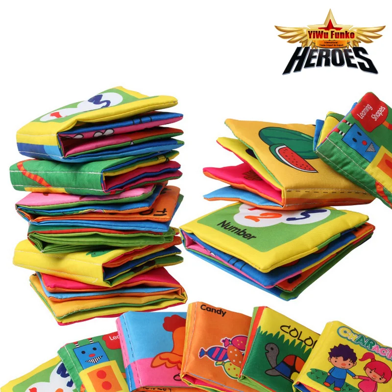 

11 Style Activity Book English Language Fabric Cloth Baby Books Learning Education Baby Toys 0~12 Months Juguetes Bebe Lbt_001