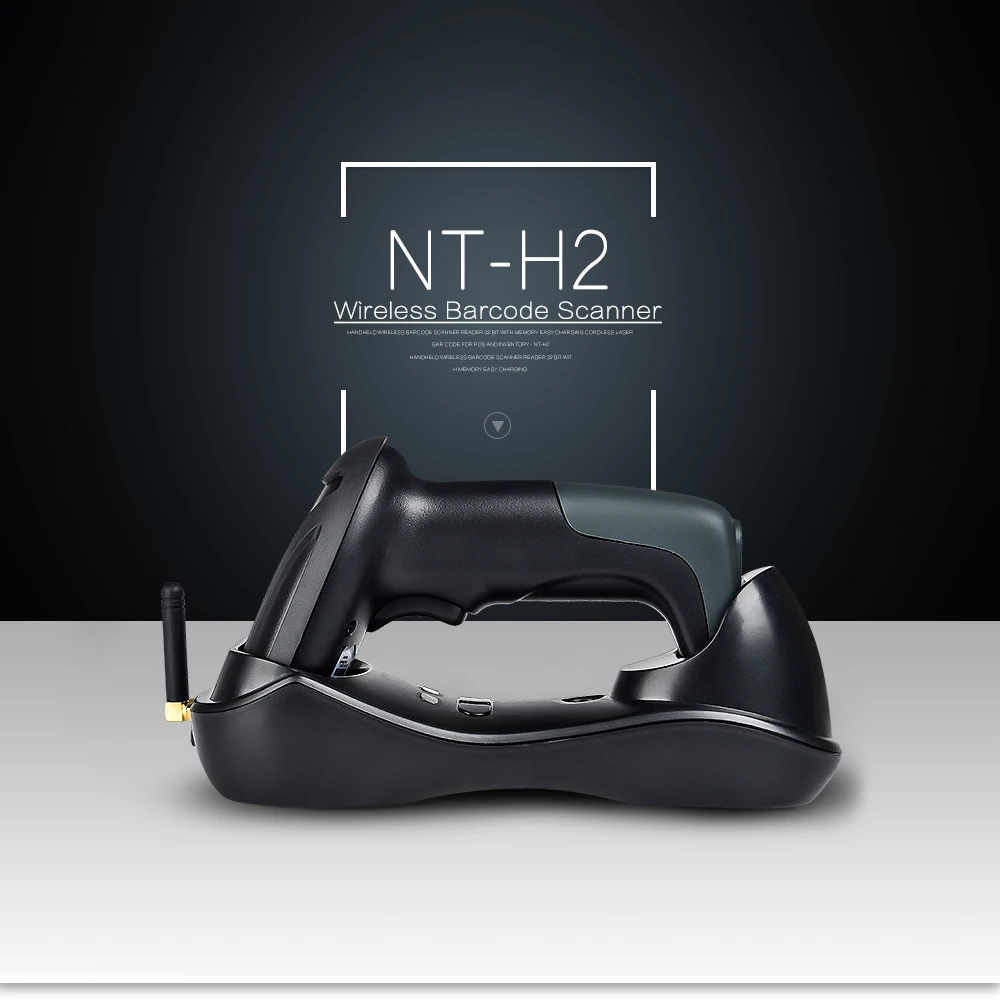 المحمولة اللاسلكية CCD الباركود ماسحة 32 بت سهلة شحن 2.4G اللاسلكي الباركود قارئ ل POS والمخزون- NT-H2 المحمولة اللاسلكية CCD الباركود ماسحة 32 بت سهلة شحن 2.4G اللاسلكي الباركود قارئ ل POS والمخزون- NT-H2