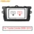 FEELDO 1 Pc Grigio Auto Refitting 2DIN Radio Stereo DVD Telaio Fascia Dash Kit di Installazione del Pannello Per Toyota Corolla 08 ~ 10 # FD2164