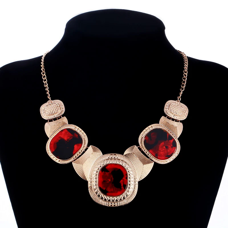 Ожерелье чокер женское многоцветное с золотым/бронзовым покрытием|designer jewelry|jewelry