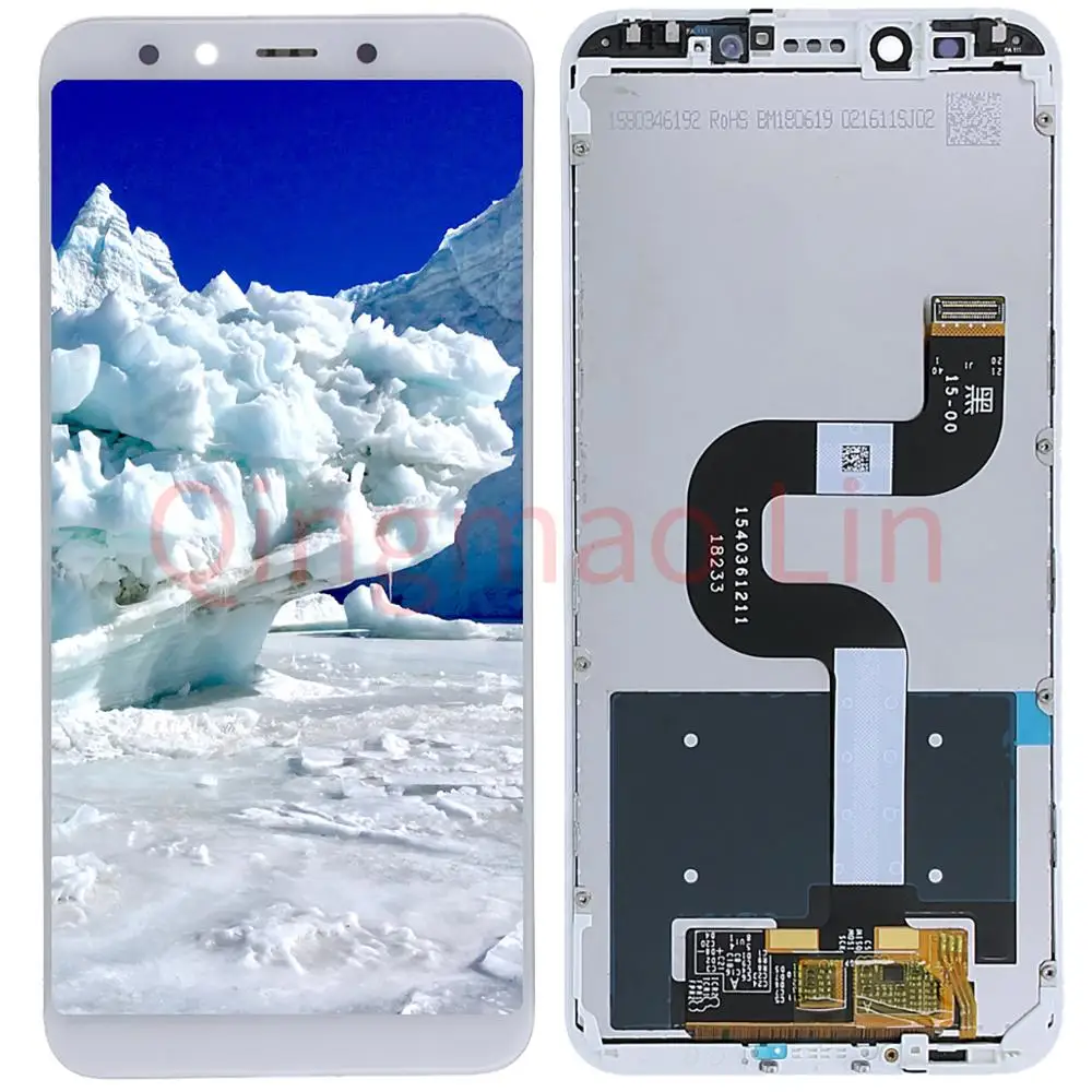 5 99 '񟯠x1080 Для Xiaomi Mi A2 6X Экран ЖК дисплей Дисплей касания s с рамка Запасные