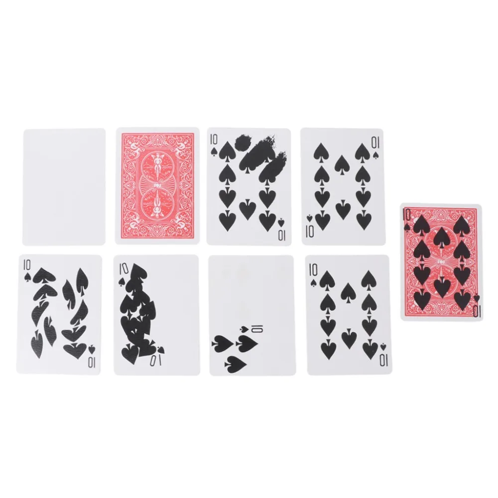 

New Fast Printing Gimmick Cards Magic Tricks Props Stage Close up Magic Magican