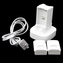 

Hot 2x 4800mAh Rechargeable Battery + Charger Dock for Xbox 360 Controller Wholesale